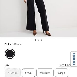 BOLD elements Black Wide-Leg Trousers